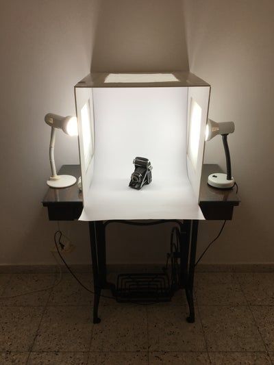 Foldable Homemade Light Box : 6 Steps (with Pictures) - Instructables Photo Light Box, Light Box Diy, Light Box Photography, Photography Set Up, Photography Backdrops Diy, Box Photography, Photo Light, Photographie Portrait Inspiration, Jewelry Advice