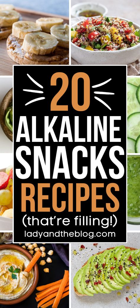 Packed with fruits, vegetables, nuts, and seeds, these snacks offer a plethora of vitamins, minerals, antioxidants, and fiber, contributing to overall well-being. Whether it’s promoting bone health, supporting digestive function, or aiding in weight management, incorporating alkaline snacks into one’s diet can be a delicious and convenient way to prioritize health and vitality. Non Alkaline Foods, Alkaline Diet Meal Plan, Alkaline Diet Recipes Meals, Dr Sebi Alkaline Food List, High Alkaline Recipes, Alkaline Food Recipes, Alkaline Meals Dinners, Alkaline Dinner Recipes, High Alkaline Foods