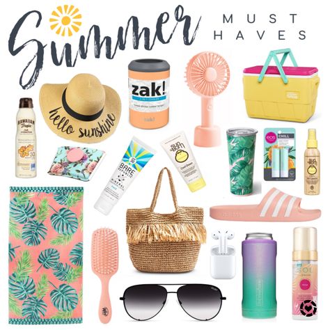 Summer Must Haves 2020  http://liketk.it/2OC0k  #liketkit @liketoknow.it #LTKunder50 #LTKunder100 #LTKsalealert Pool Bag Essentials, Beach Trip Packing List, Beach Trip Packing, Beach Vacation Packing, Girls Beach Trip, Beach Vacation Packing List, Beach Bag Essentials, Beach Week, Beach Hacks Clever Ideas