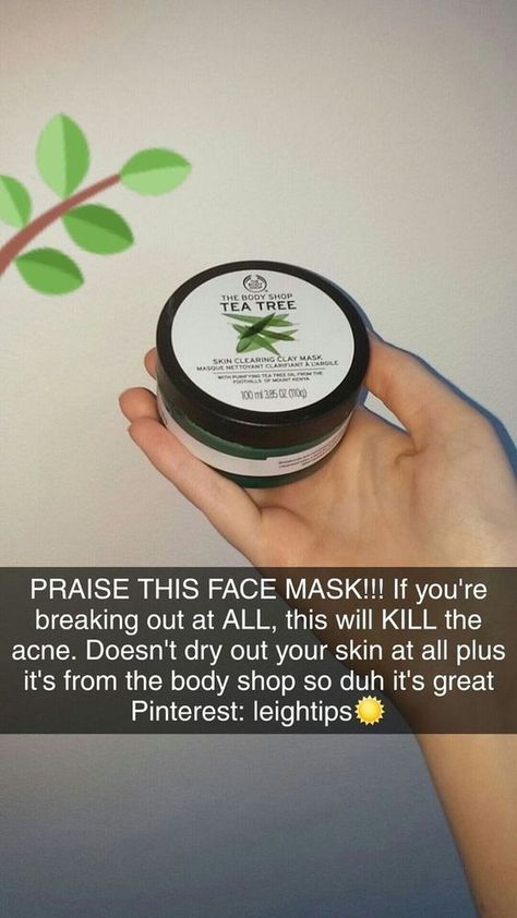 The Body Shop Tea Tree Skin Clearing Clay Face Body Shop Tea Tree, Face Skin Care, Anti Aging Skin Products, Skin Tips, Aging Skin Care, Skin Care Regimen, Facial Care, Belleza Natural, Face Skin