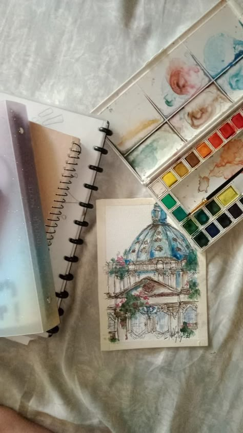 Water Colors Painting Aesthetic, Person Painting Aesthetic, Watercoloring Aesthetic, Painting Hobby Aesthetic, Naz Core, Watercolors Aesthetic, Watercolour Painting Aesthetic, Character Mood Boards Aesthetic, Aesthetic Watercolour Painting