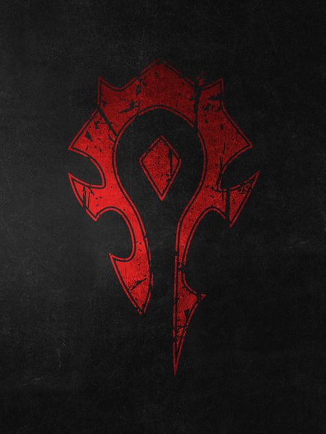 World Of Warcraft Symbols, Wow Horde, Greek Font, Gamer Tattoos, For The Horde, Meaningful Drawings, Tree Of Life Tattoo, Gaming Wallpapers, Wow Art