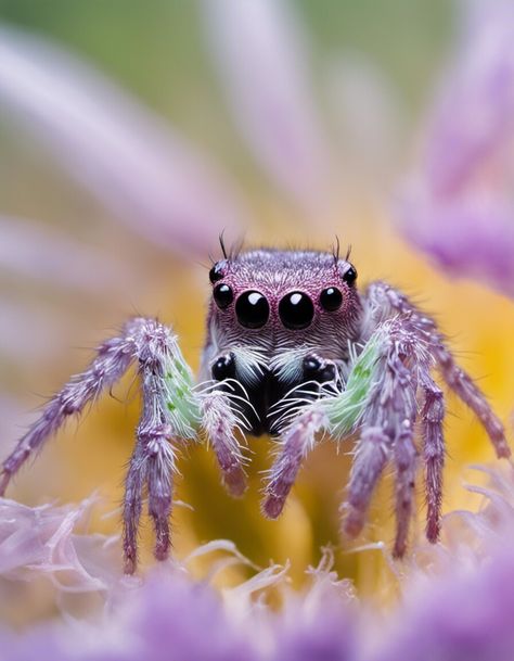 Purple spider, on ArtStation at https://www.artstation.com/artwork/49xbAn Colourful Spiders, Spidersona Suit, Colorful Spiders, Velvet Spider, Cute Spiders, Spider Animal, Colorful Spider, Purple Spider, Spider Species