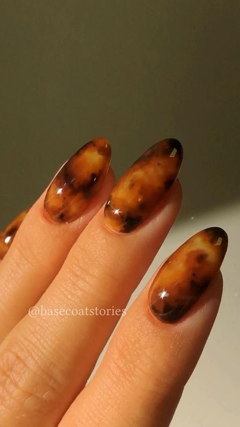 love tortoise shell nails are giving ✨mob wife✨ energy and here’s how to create them 😌  




Source by 13246587elena
			
	...{#nailart, #nails, #nailpolish, #nailinspiration, #nailstagram, #nailartdesign, #nailartlove, #nailartjunkie, #nailartlover, #nailaddict #fashion #travel #food #photography #fitness #beauty #love #happy #instagood #tbt #ootd #L I V D Apparel #LIVD #Dresses #Maxi dresses #Cocktail dresses #Everyday T-Shirt Dresses #Sweater dresses #Jumpsuits #Other Clothing #Acces... Brown Nail Ideas, Tortoise Shell Nails, Shell Nails, Brown Nail, Black And Black, Clear Gel, Builder Gel, Mob Wife, Tortoise Shell