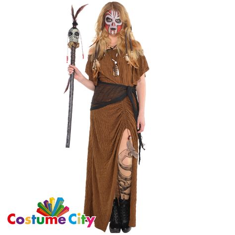 Voodoo Fancy Dress, Witch Doctor Costume, Voodoo Costume, Doctor Halloween, Most Creative Halloween Costumes, Spooky Halloween Costumes, Doctor Dress, Doctor Costume, Witch Doctor