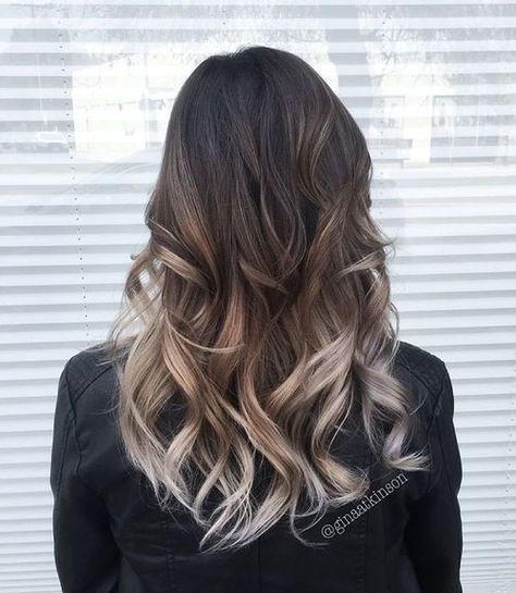 Grey ombré - Album on Imgur                                                                                                                                                                                 More Blond Cenușiu, Whoville Hair, Ash Balayage, Silver Ombre Hair, Ombre Hairstyles, Best Ombre Hair, Brown Ombre Hair, Blond Balayage, Ombre Hair Blonde