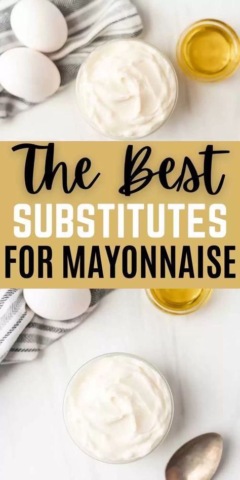 Greek Yogurt Mayonnaise Recipe, Mayonnaise Substitute Healthy, Greek Yogurt Mayo Recipe, Yogurt Mayonnaise Recipe, Mayo Substitute, Healthy Mayonnaise, Yogurt Substitute, Homemade Mayonnaise Recipe, Homemade Greek Yogurt