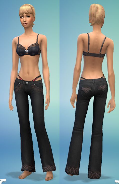 Mod The Sims - Thong Underwear Sims 4 Alt Accessories, Sims 4 Cc Thong Pants, Sims 4 Thong Accessory Cc, Sims 4 Thong Accessory, Y2k Sims 4 Cc Maxis Match, Sims Fits, Sims Pants, Sims 4 Pants, Sims4 Mod