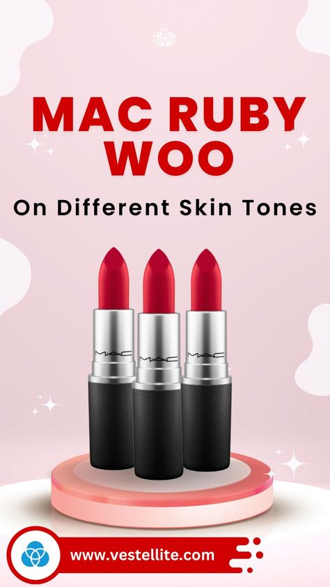 MAC, MAC lipstick, lipstick, makeup Mac Ruby Woo Lipstick, Lipstick Looks, Ruby Woo Lipstick, Mac Ruby Woo, Lipstick Mac, Ruby Woo, Different Skin Tones, Pinterest Makeup, Mac Lipstick