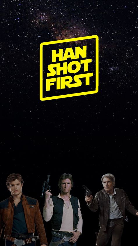 Han Solo wallpaper (Star Wars) Solo Wallpaper, Han Shot First, Han Solo, Hans Solo, I Wallpaper, Star Wars, Wallpapers, Movie Posters, Film Posters