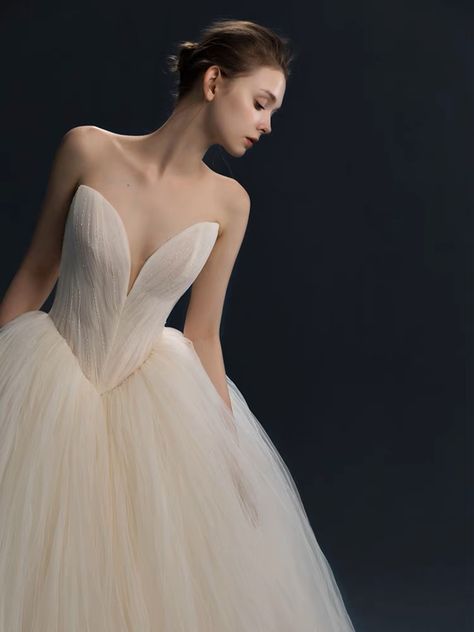 #ballet #fashion dress style Ballet Wedding Dress, Ballet Inspired Wedding, Ballet Wedding, Inspired Wedding Dress, Bridal Capelet, Short Bridal Dress, Ballet Fashion, Bride Gowns, Tulle Wedding