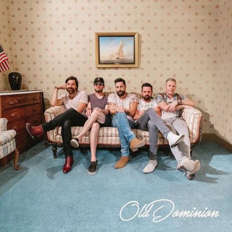 2019 release. Old Dominion's third album is titled Old Dominion. The band consists of Matthew Ramsey (lead vocals), Trevor Rosen (guitar, keyboards), Whit Sellers (drums), Geoff Sprung (bass guitar), and Brad Tursi (guitar). Their music is contemporary country with rock instrumentation, and has pop and hip-hop overtones. Matthew Ramsey, Country Album Covers, One Man Band, Country Backgrounds, Album Wall, Country Bands, Dance Forever, Luke Combs, Zac Brown Band