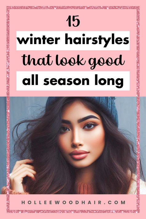 15 Winter Hairstyles That Look Good All Season Long New Years Hairstyle, Hairstyles New Years, Hair Color Ideas Winter, Outfit Ideas Snow, Hair Colors Red, Winter Hair Colors For Brunettes, Winter Hair Care Tips, Facts About Hair, Winter Balayage