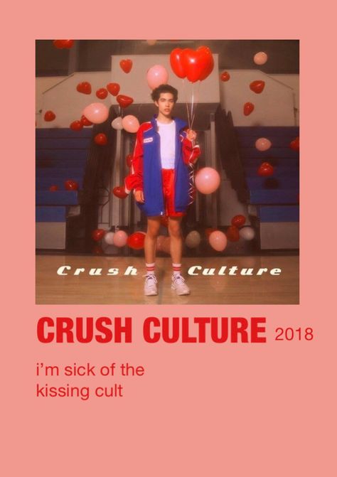 crush culture 2018 conan gray Crush Culture, Silly Love Songs, Film Posters Vintage, Profile Pictures Instagram, Movie Posters Minimalist, Photo Wall Collage, Conan Gray, Music Covers, New Poster