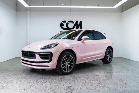 Pink Porsche, Porsche Suv, Princess Carriage, Lux Cars, House Arch Design, Classy Cars, Pink Car, Pretty Cars, My Dream Car