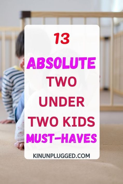 Your day with two children under two years will go a whole lot more smoothly if you have certain items available to facilitate it. Think of those items as your two under two must haves. Two Under Two Tips, Two Under Two Must Haves, 2 Under 2 Must Haves, 2 Under 2, Two Under Two, Single Mom Inspiration, Playpen Baby, Toddler Hacks, I Want A Baby