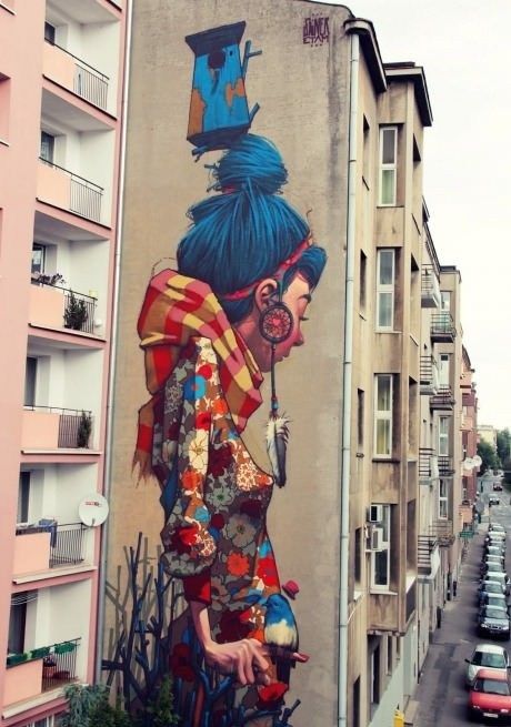 Awesome Wall Art | graffiti | street art | mural Seni Mural, Urbane Kunst, Graffiti Artwork, Urban Street Art, Best Street Art, 3d Street Art, Amazing Street Art, Graffiti Murals, Murals Street Art