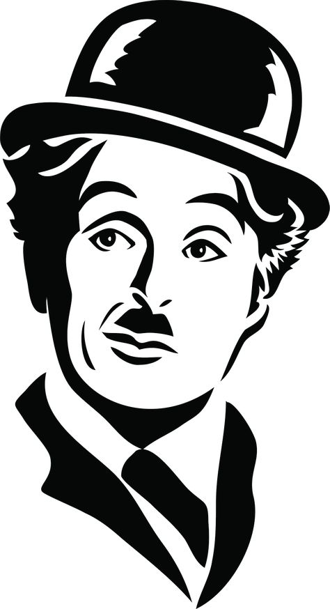 Charlie Chaplin Face Stencils, Diy Step, طابع بريدي, Stencil Printing, Joker Art, Mandala Design Art, Pencil Art Drawings, Charlie Chaplin, Stencil Art