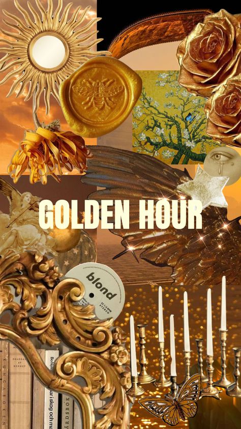 You slow down time in your golden hour 🎵✨ #goldenhour #gold #goldenaesthetic #goldaesthetic #jvke Jvke Golden Hour Wallpaper, Golden Hour Wallpaper, Jvke Golden Hour, The Golden Years, Gold Aesthetic, Golden Years, Another World, Slow Down, Golden Hour