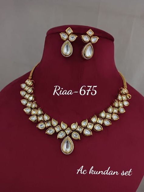 Nackles Design Simple, Nackles Design, Diy Kundan Jewellery, Diy Earrings Materials, Simple Necklace Designs, Diy Jewellery Designs, Rakhi Design, Jewellery Diy, Bridal Jewellery Design