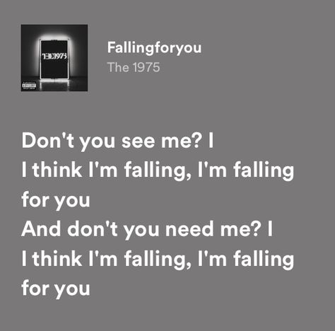 Me And You Together Song The 1975, 1975 Aesthetic Lyrics, The 1975 Fallingforyou, The 1975 Aesthetic Lyrics, February Song, Emo Lyrics, 1975 Lyrics, 1975 Aesthetic, The 1975 Lyrics