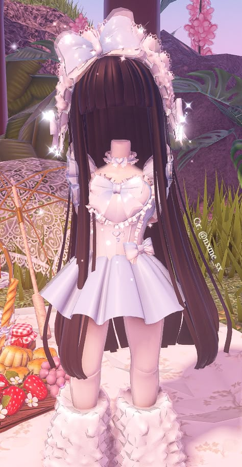 Dear Dollie Corset Hacks, Royal High Outfits Ideas Free, Cybercore Royale High Outfit, Royal High Pjs, Royale High Outfits Kawaii, Darling Valentina Corset Royale High, Snow Day Royale High Outfits, Bud Outfit Ideas Game, Skirt Combos Royale High