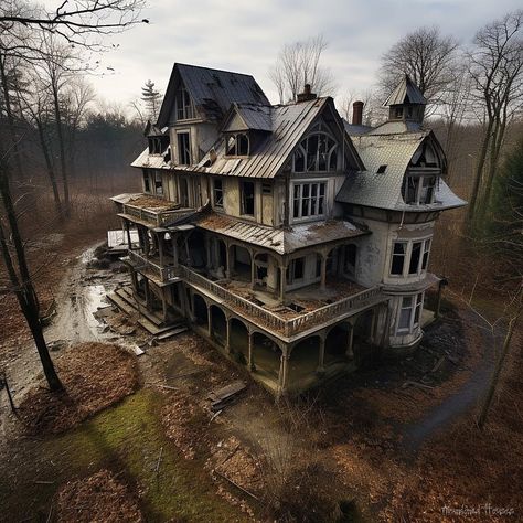 Old Victorian Homes Interior Vintage, Swamp Mansion, Abandoned House Interior, Old Victorian Homes Interior, Window Trellises, Spooky Houses, Derelict Places, Old Abandoned Buildings, Derelict Buildings