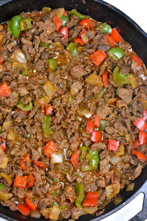 Beef Carne Picada Recipes, Picada Recipes, Flap Meat Recipes, Carne Picada Recipes, Diced Beef Recipes, Weird Video, Mexican Meat, Taco Burrito, Taco Meat Recipes