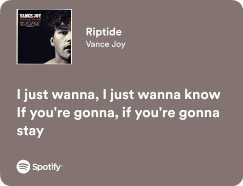 Riptide Lyrics