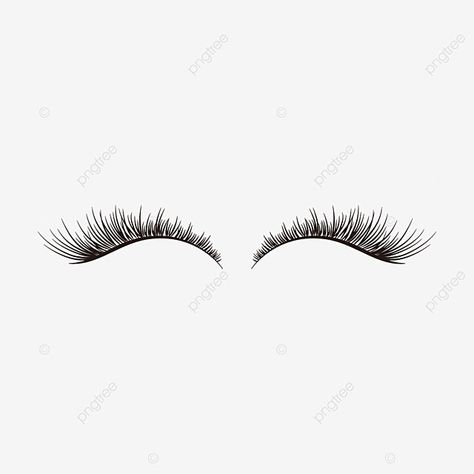 Eyelash Clipart, Cartoon Makeup, Black And White Graffiti, Makeup Materials, Thick Eyelashes, Black Curls, Eyelashes Makeup, Cartoon Eyes, Clip Art Png