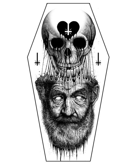 paul jackson Paul Jackson Artist, Coffin Art, Paul Jackson, Skulls Drawing, Calligraphy Art Print, Jackson's Art, Japanese Tattoo Art, Dark Art Drawings, Dark Tattoo