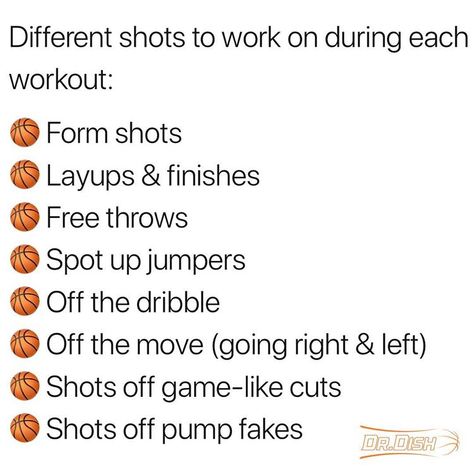 Always keep pushing yourself to become a complete player and versatile scorer‼️Did we miss any? 🤔 Basketball Conditioning, Basketball Training Drills, Basketball Workouts Training, Basketball Motivation, Basketball Life, Basketball Workout, Basketball Moves, Basketball Practice, Basketball Shooting