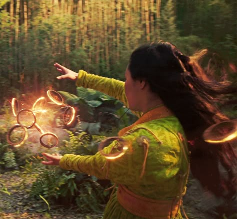 Xu Wenwu & Ying Li SHANG-CHI AND THE LEGEND OF THE TEN RINGS  dir. Destin Daniel Cretton Magic Visuals, Marvel Powers, Power Gif, Powers Aesthetic, Power Visuals, Magic Gif, Marvel Gif, Mystic Arts, Ten Rings