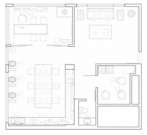 Pottery Studio Plan, Clay Studio Layout, Studio Layout, Concrete Facade, Clay Studio, Office Layout, Art Academy, Ceramic Studio, Office Interior