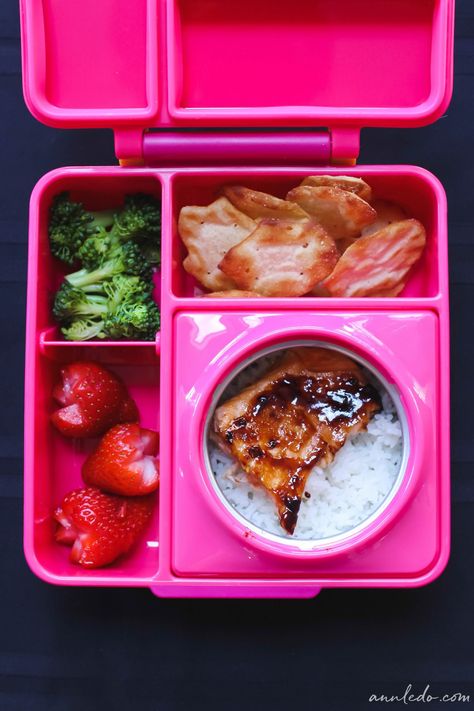 Omiebox Bento Lunch Box // Kids Lunch Box Ideas - Ann Le Do Omie Lunch Box Ideas For Kids, Omie Lunch Ideas, Omnibox Lunch Ideas, Bento Lunch Box Containers, Omni Box Lunch Ideas, Omie Box Lunch Ideas Kids, Omni Lunch Box Ideas, Omie Lunch Box Ideas, Omie Box Lunch For Kids