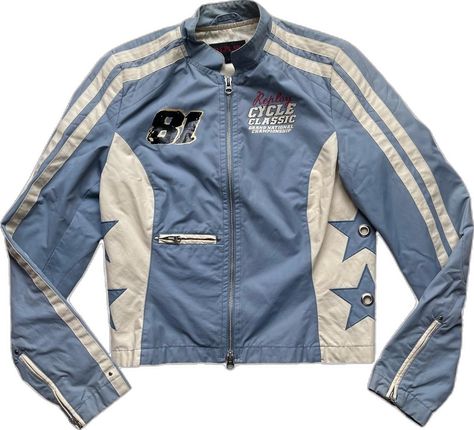 Motocross Outfits, Motocross Racing, Outfit Png, Racer Jacket, Racing Jacket, Vintage Hoodies, Cozy Fits, Character Outfits, Dream Clothes