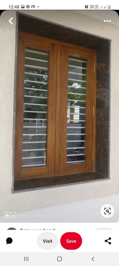 Teak Wood Window Design, Wood Window Design, Wood Window Design Modern, Wooden Window Design, Window Seat Design, Wooden Main Door, Wooden Main Door Design, Wood Window, Window Grill Design