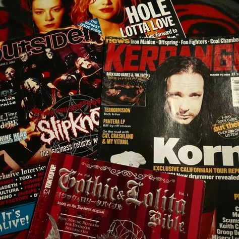 Mall Goth Aesthetic, 90s Mall Goth, Goth Aesthetic, Mall Goth, Foo Fighters, Winter Mode, Iron Maiden, Magazine Covers