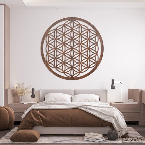 Excited to share the latest addition to my #etsy shop: Wooden Flower of Life, Mandala Wall Art, Wooden Decoration, Large mandala, Wall Hanging, Wood Decor, Geometry Flower, Gift | ALMAJO Wood Mandala Wall Decor, Flower Of Life Wall Art, Flower Of Life Mandala, Wood Mandala, Large Mandala, Mandala Wall Decor, Wall Art Wooden, Mandala Wall Hanging, Wooden Decoration