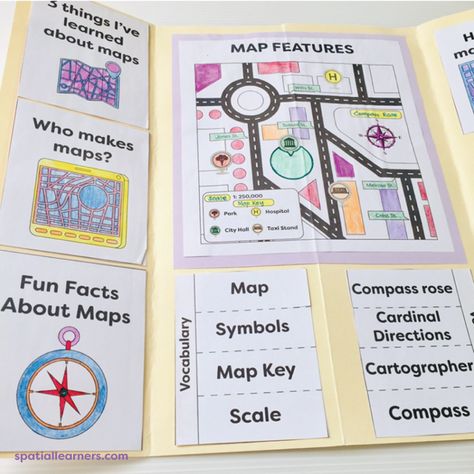 Teaching Maps 2nd Grade, 1st Grade Map Skills Worksheets, Geography 1st Grade, Map Lessons For 2nd Grade, Mapping Skills Grade 2, Geography For First Grade, Map Skills 3rd Grade, Teaching Map Skills 1st Grade, Geography First Grade