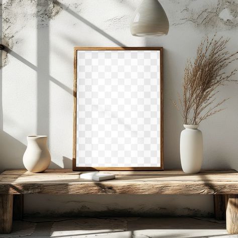 Picture Frame Mockup, Transparent Photo Frame, Frame Mockup Free, Wooden Picture Frame, Mockup Frame, Element Design, Shadow Pictures, Awesome Designs, Wooden Picture Frames