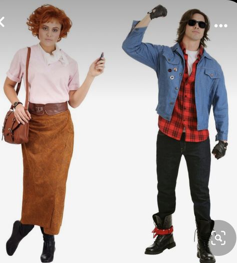 Ron Burgandy Couple Costume, Tim The Tool Man Taylor Costume, 80s Couple Outfits, 2024 Couple Costumes, Classic Halloween Costumes Couples, Tv Show Duo Costumes, 16 Candles Costume, Waterboy And Vicki Costume, Classic Couples Costumes