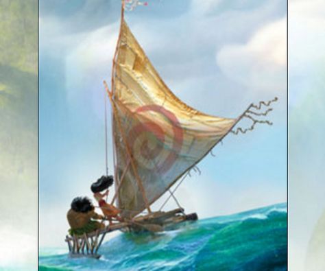 Moana Boat, Disney Easter Eggs, Moana 2016, Sailing Quotes, Disney Easter, New Disney Princesses, Image Film, Disney Concept Art, Walt Disney Animation Studios