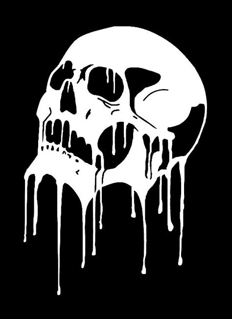 Airbrush Stencils, Skull Stencil, Skull Art Drawing, Skulls Drawing, Skull Artwork, Stencil Art, Skull Art, Cricut Projects, Art Drawing