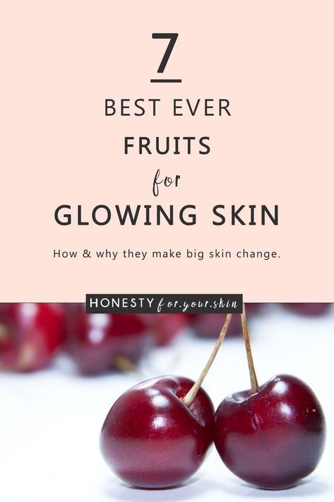 Come take a best fruits for glowing skin chat with me. Your going to learn the principles of what makes some fruits great for skin and your going to forever more have a go-to list of 7 best ever fruits for glowing skin. Go you. Fruits For Glowing Skin, Skin Care Routine For 20s, Glow Skin, For Glowing Skin, Skin Remedies, Best Fruits, Skin Tips, Better Skin, Simple Skincare