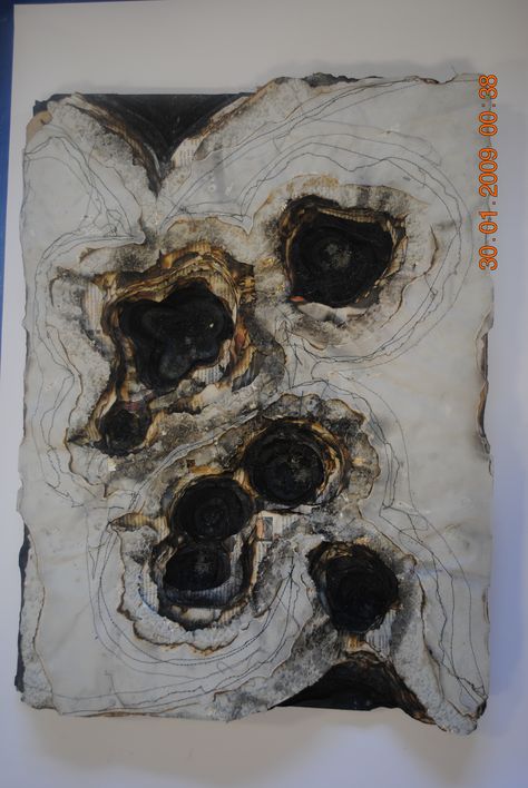 Unit 1: Corrosion and Decay, final outcome Decay Art, A Level Textiles, Growth And Decay, Art Alevel, Gcse Art Sketchbook, Textiles Projects, Gcse Art, A Level Art, Ap Art