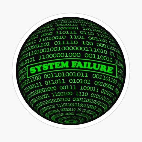 Cybersecurity Stickers, Hacker Laptop, Coding Stickers, Tech Stickers, Black Scrapbook Paper, Black Scrapbook, Cool Laptop Stickers, System Failure, Computer Love