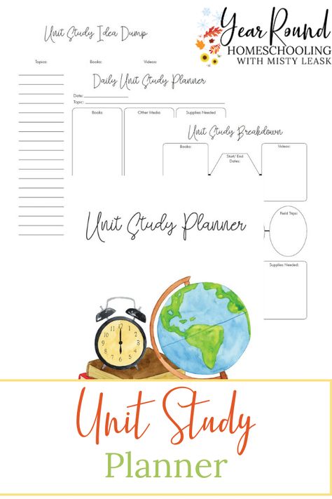 Create your own unit studies throughout your homeschool journey easily by using this Unit Study Planner designed just for you! #unitstudy #unitstudies #unitstudyplanner #printable #homeschool #homeschooling #yearroundhomeschooling Unit Study Planner, Homeschool Unit Studies, Elementary Printables, Unit Studies Homeschool, Free Homeschool Curriculum, Expository Essay, Homeschool Routine, Homeschool Books, Essay Format