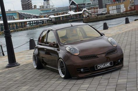 Nissan Micra K12 Tuning Modified Honda Fit Jazz, Nissan March, Nissan Micra, Nissan Versa, Sweet Cars, Honda Fit, Japanese Cars, Car Collection, Granada