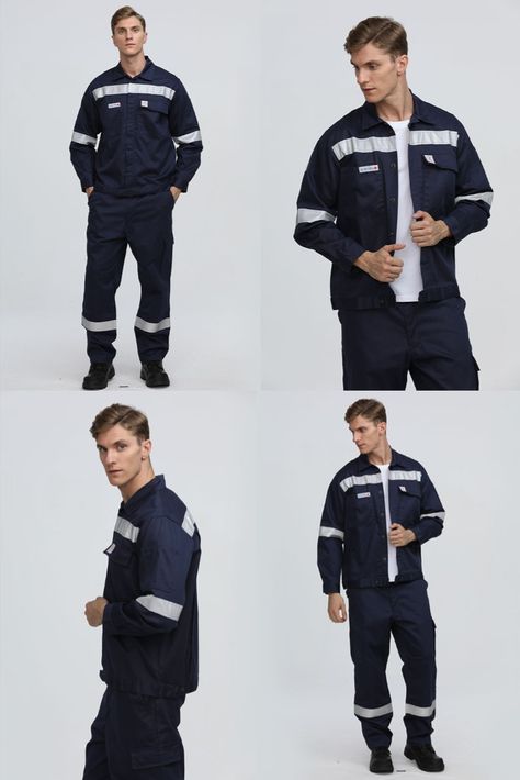 Engineer Uniform, Engineer Outfit, Farmer Fashion, Engineer Clothes, Mechanic Clothes, Construction Outfit, Security Uniforms, Arc Flash, Company Uniform